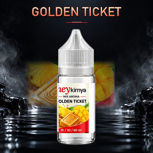 Golden Ticket 10-30-60 ML Mix Aroma ürün görseli