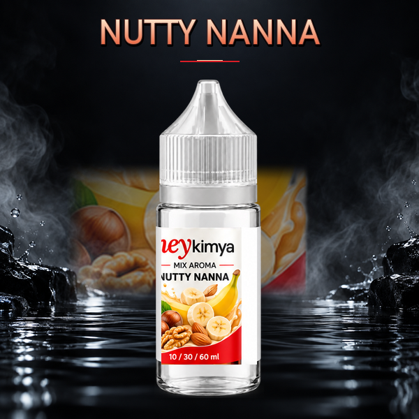 Nutty Nanna 10-30-60 ML Mix Aroma ürün görseli