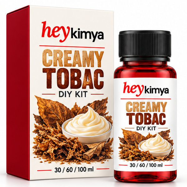 Creamy Tobac. 30-60-100 ML DIY Kit Aroma ürün görseli