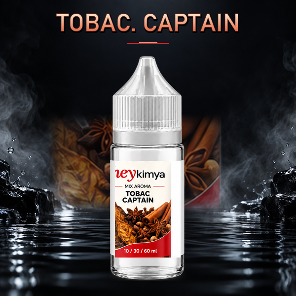 Tobac. Captain 10-30-60 ML Mix Aroma ürün görseli