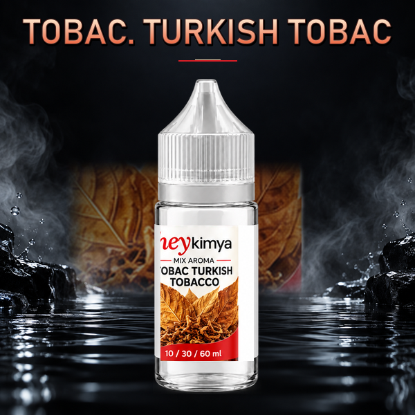 Tobac. Turkish Tobac. 10-30-60 ML Mix Aroma ürün görseli