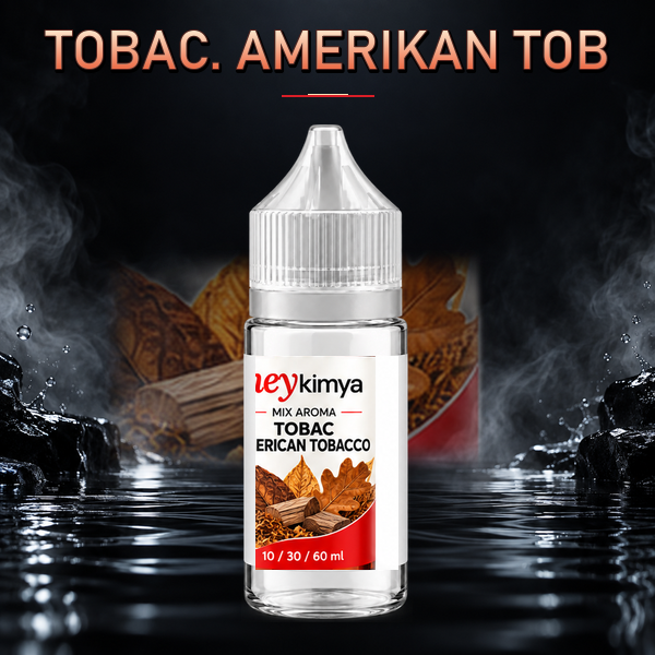 Tobac. Amerikan Tob. 10-30-60 ML Mix Aroma ürün görseli